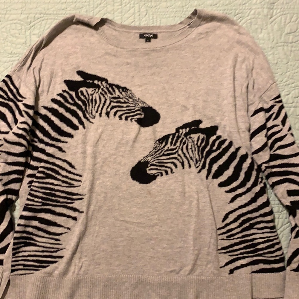 Zebra sweater